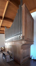 Orgel auf der Empore